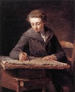 LePICIeR, Nicolas-Bernard The Young Draughtsman dg china oil painting reproduction